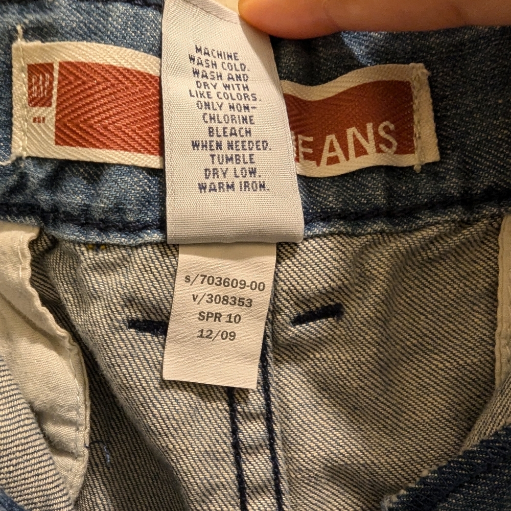 Gap Tie Belt Denim Medium Blue Jean Shorts High Rise Retro- 14 - Picture 13 of 13